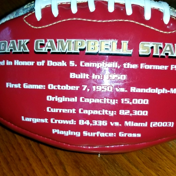 Bobby Bowden Autographed Football - Picture 3 of 7